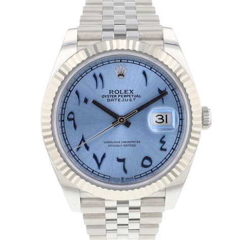 rolex arabic dial prix|rolex datejust 41 arabic numerals.